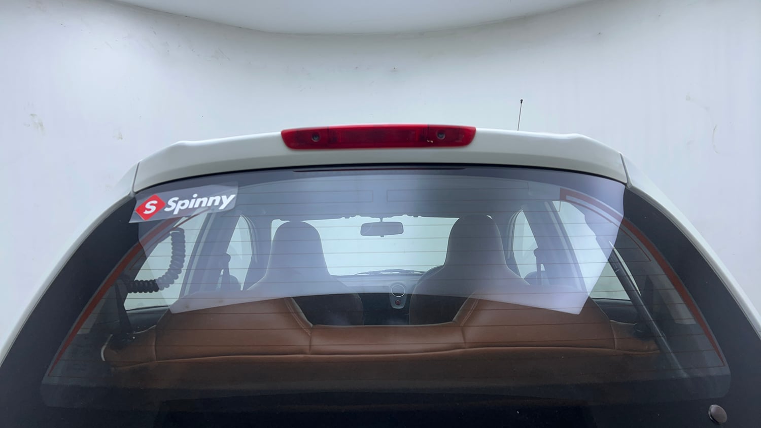 Used 2014 Honda Brio S MT Petrol Manual exterior BACK WINDSHIELD VIEW