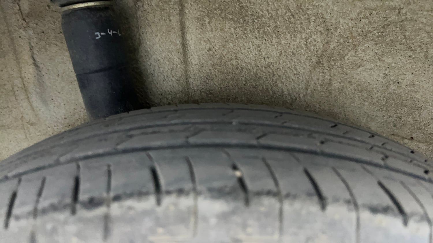 Used 2025 Maruti Suzuki Celerio VXi Petrol Manual tyres RIGHT REAR TYRE TREAD VIEW