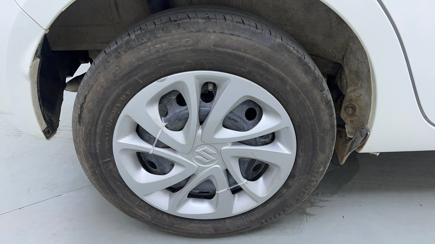 Used 2025 Maruti Suzuki Celerio VXi Petrol Manual tyres RIGHT REAR TYRE RIM VIEW