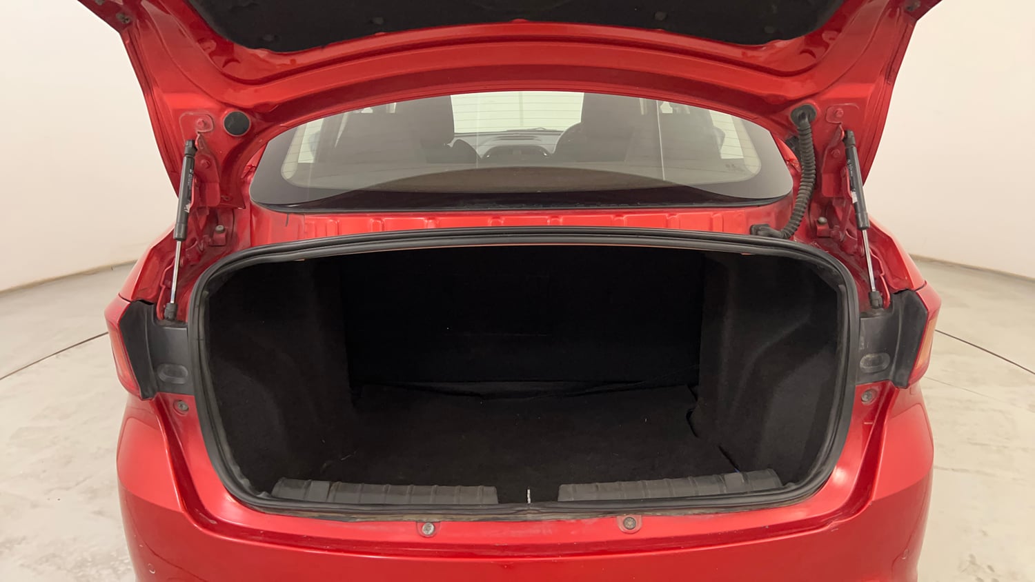 Used 2017 Tata Tigor Revotron XZ (O) Petrol Manual interior DICKY INSIDE VIEW
