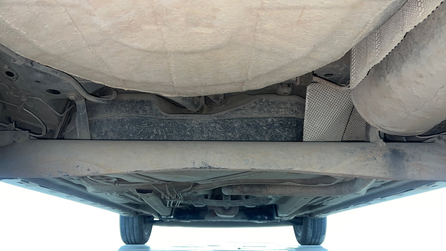 Used 2018 Ford Freestyle Titanium 1.2 Ti-VCT Petrol Manual extra REAR UNDERBODY VIEW (TAKEN FROM REAR)