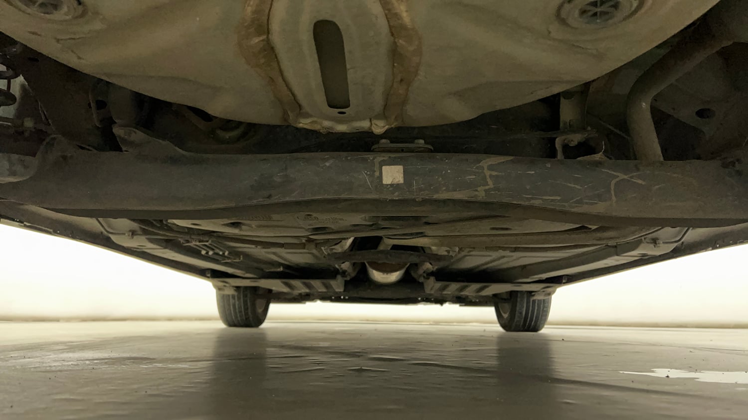 Used 2023 Maruti Suzuki Baleno Zeta MT Petrol Manual extra REAR UNDERBODY VIEW (TAKEN FROM REAR)