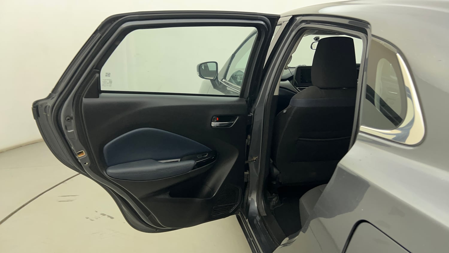 Used 2023 Maruti Suzuki Baleno Zeta MT Petrol Manual interior LEFT REAR DOOR OPEN VIEW