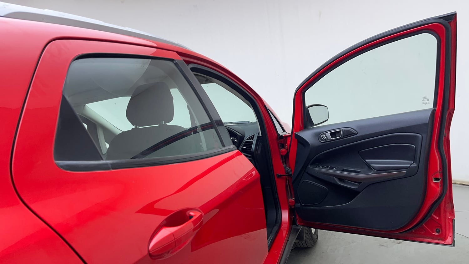 Used 2019 Ford EcoSport Titanium 1.5L Ti-VCT Petrol Manual interior RIGHT FRONT DOOR OPEN VIEW