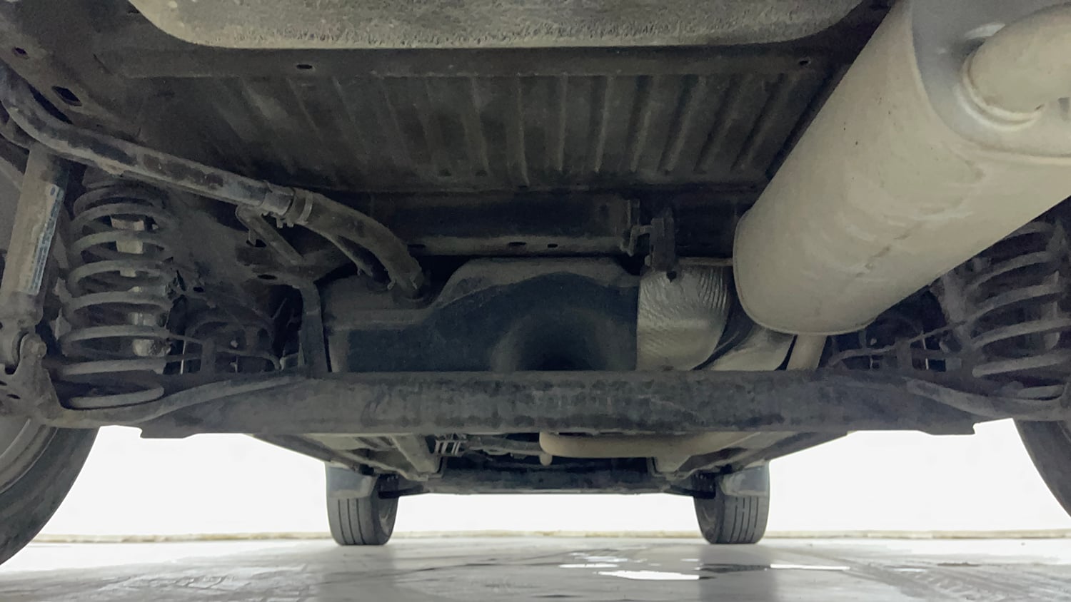 Used 2014 Ford EcoSport Titanium 1.5 TDCi Diesel Manual extra REAR UNDERBODY VIEW (TAKEN FROM REAR)