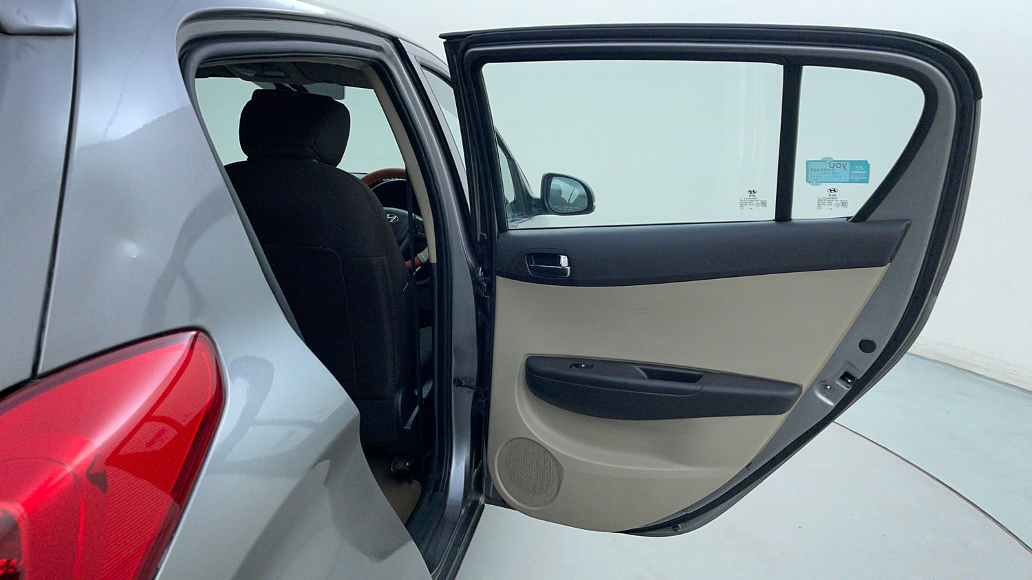 Used 2012 Hyundai i20 Asta 1.2 Petrol Manual interior RIGHT REAR DOOR OPEN VIEW