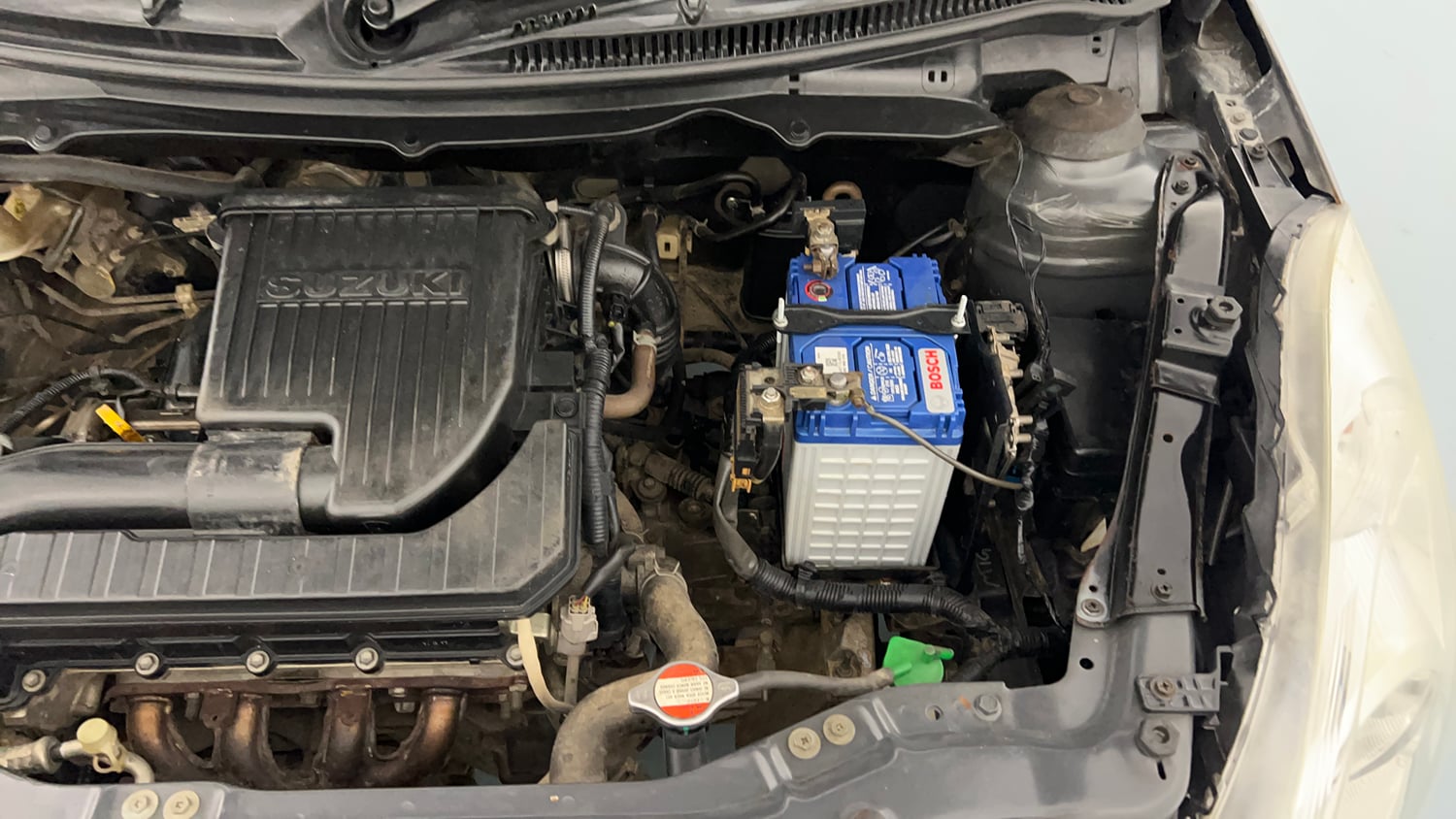 Used 2017 Maruti Suzuki Swift LXi Petrol Manual engine ENGINE LEFT SIDE VIEW