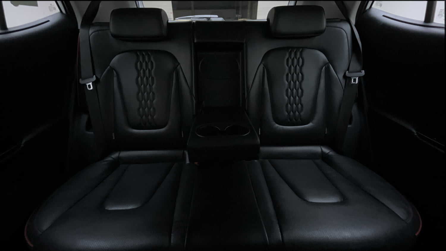 Used 2022 Hyundai Creta SX (O) 1.5 Petrol IVT Knight Petrol Automatic interior REAR SEAT CONDITION VIEW