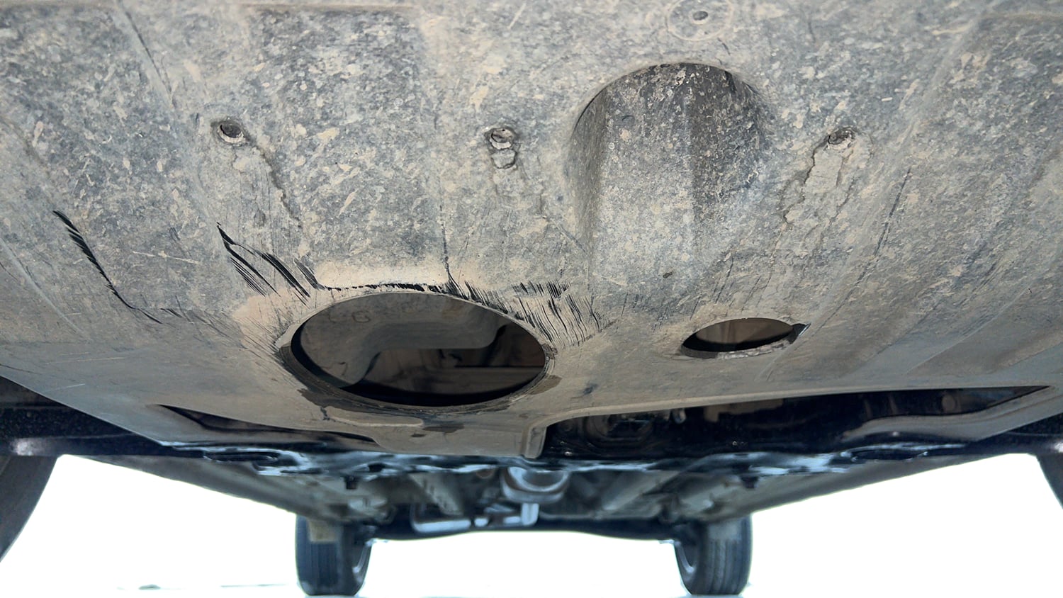 Used 2023 Hyundai Creta SX 1.5 Petrol Petrol Manual extra FRONT LEFT UNDERBODY VIEW