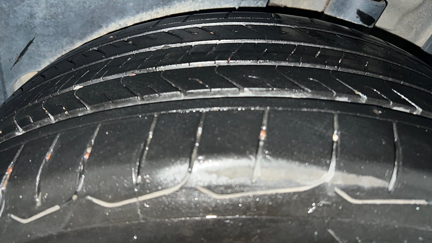 Used 2020 Kia Seltos HTX 1.5 Petrol Manual tyres LEFT REAR TYRE TREAD VIEW