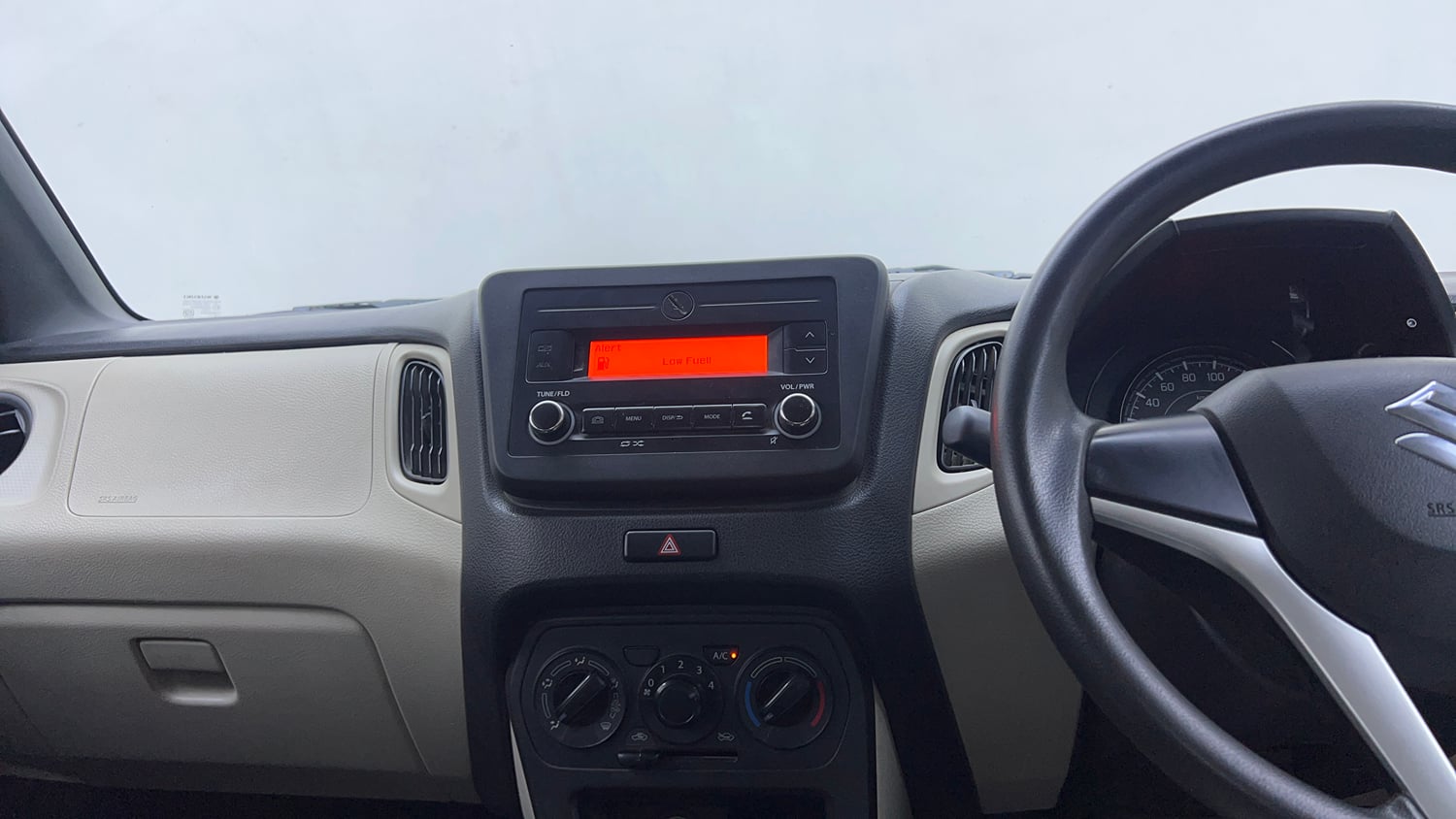 Used 2021 Maruti Suzuki Wagon R 1.0 VXi (O) 1.0 Petrol Manual interior MUSIC SYSTEM & AC CONTROL VIEW