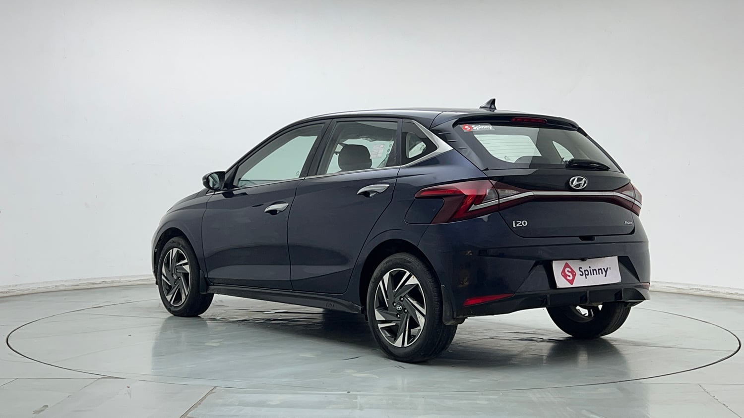 Used 2021 Hyundai New i20 Asta (O) 1.0 Turbo DCT Petrol Automatic exterior LEFT REAR CORNER VIEW