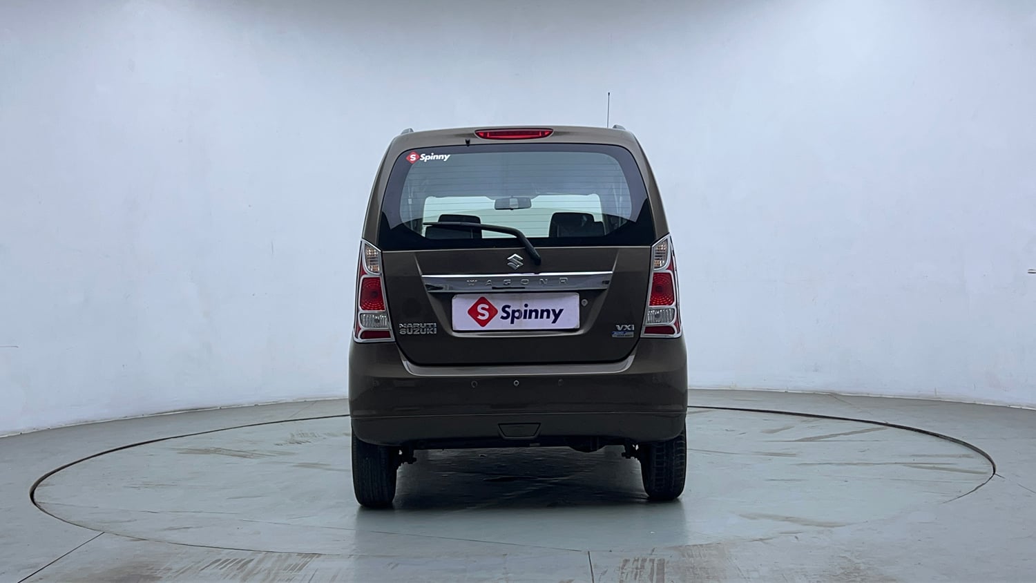 Used 2018 Maruti Suzuki Wagon R 1.0 VXI AMT Petrol Automatic exterior BACK VIEW
