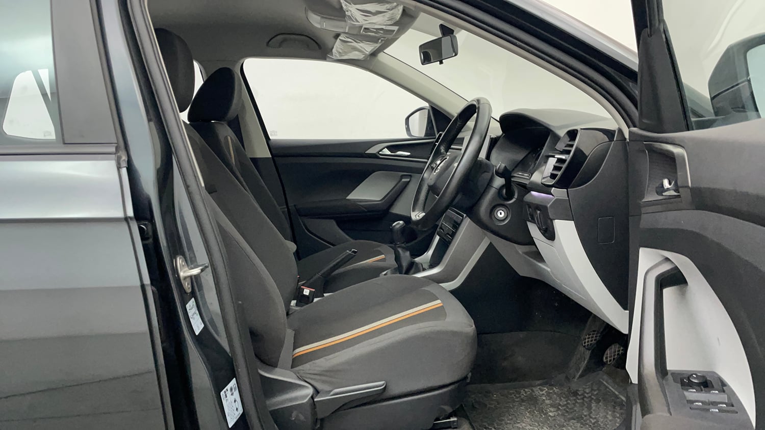Used 2023 Skoda Kushaq Ambition 1.0L TSI MT Petrol Manual interior RIGHT SIDE FRONT DOOR CABIN VIEW