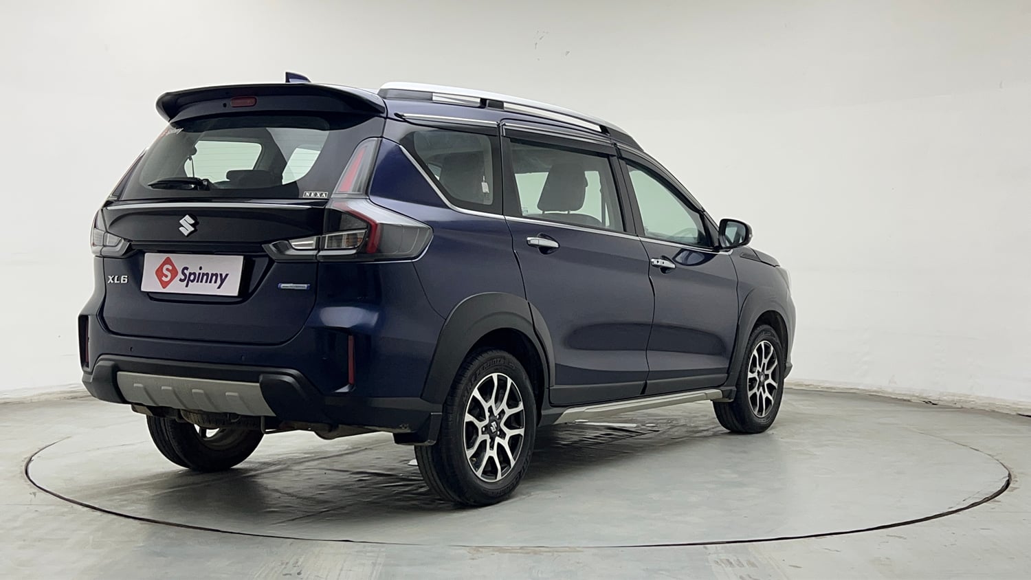 Used 2022 Maruti Suzuki XL6 Zeta MT Petrol Petrol Manual exterior RIGHT REAR CORNER VIEW