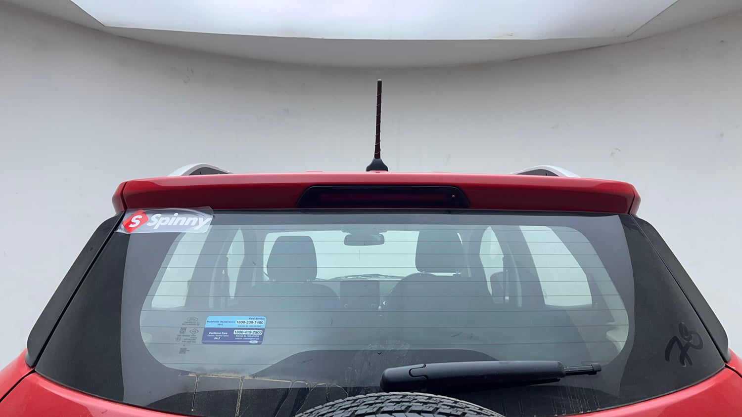 Used 2019 Ford EcoSport Titanium 1.5L Ti-VCT Petrol Manual exterior BACK WINDSHIELD VIEW