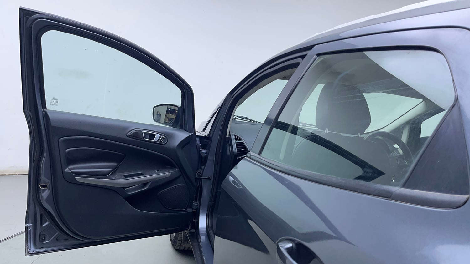 Used 2019 Ford EcoSport Titanium + 1.5L Ti-VCT AT Petrol Automatic interior LEFT FRONT DOOR OPEN VIEW