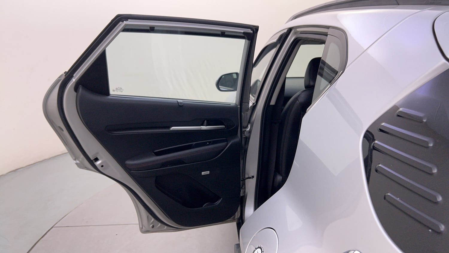 Used 2022 Kia Sonet GTX Plus 1.0 DCT Petrol Automatic interior LEFT REAR DOOR OPEN VIEW