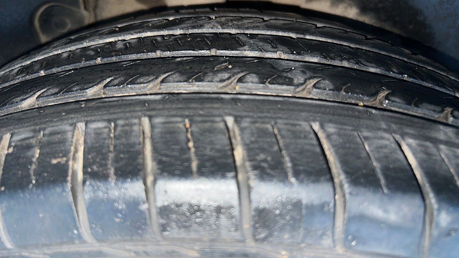 Used 2020 Kia Seltos GTX Plus 1.4 Petrol Manual tyres RIGHT REAR TYRE TREAD VIEW