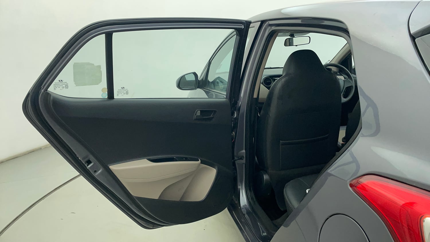 Used 2016 Hyundai Grand i10 Magna AT 1.2 Kappa VTVT Petrol Automatic interior LEFT REAR DOOR OPEN VIEW