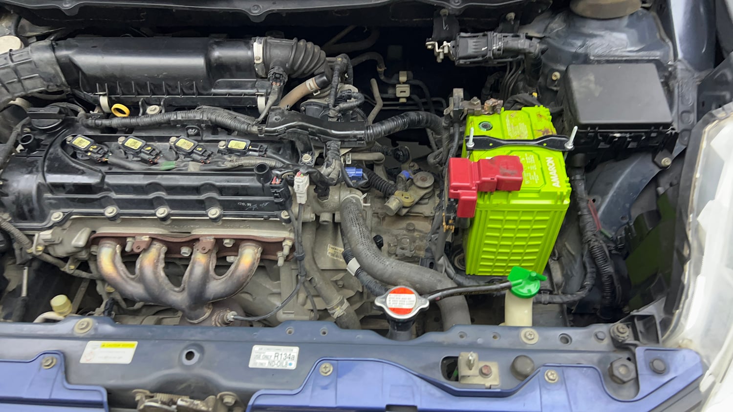 Used 2018 Maruti Suzuki Baleno Delta 1.2 Petrol Manual engine ENGINE LEFT SIDE VIEW