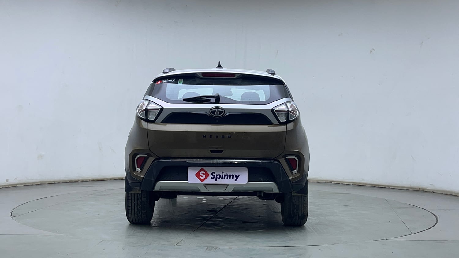 Used 2022 Tata Nexon XZA Plus (Premium) Diesel Jet Diesel Automatic exterior BACK VIEW