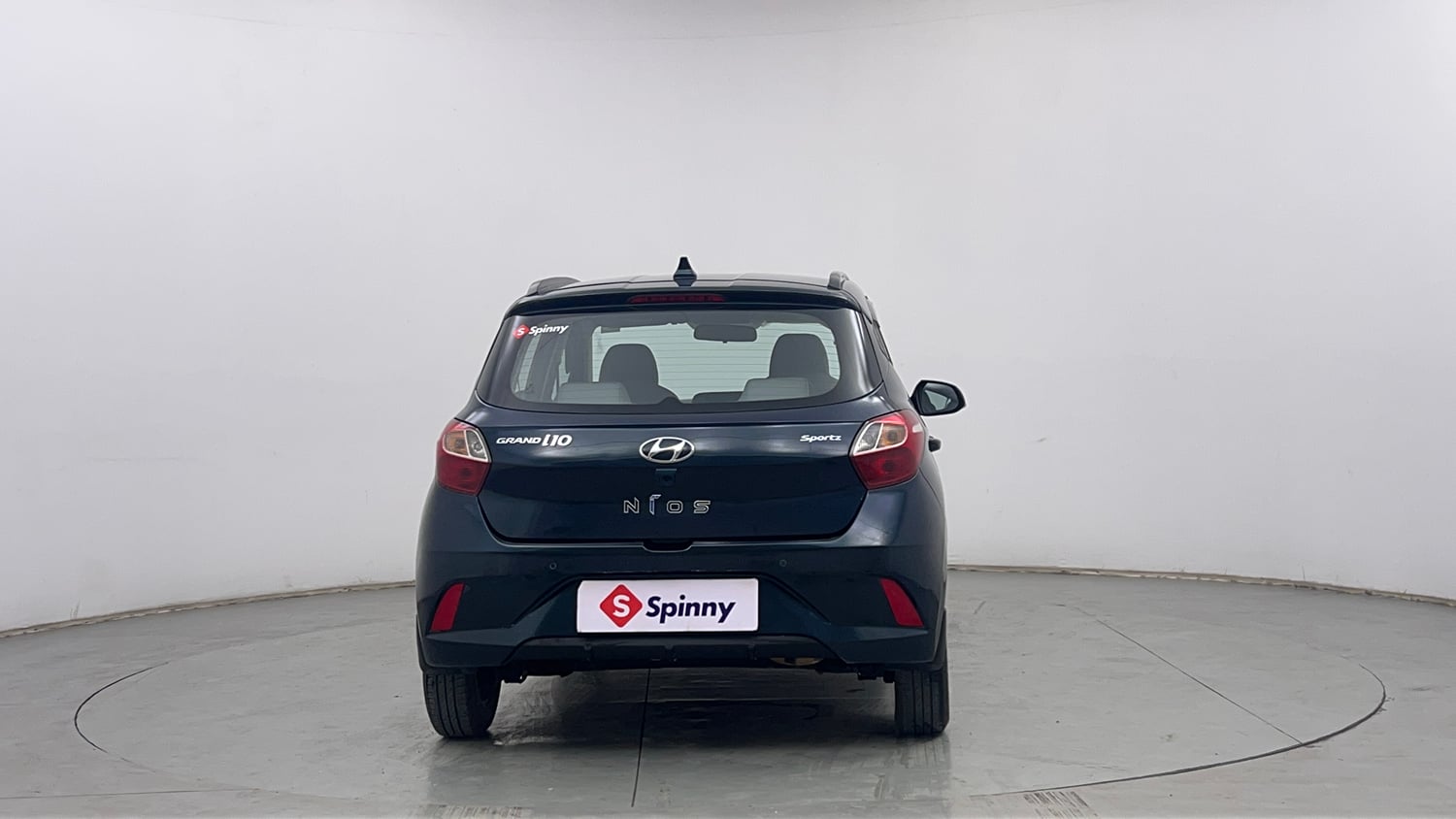 Used 2022 Hyundai Grand i10 Nios Sportz 1.2 Kappa VTVT Petrol Manual exterior BACK VIEW