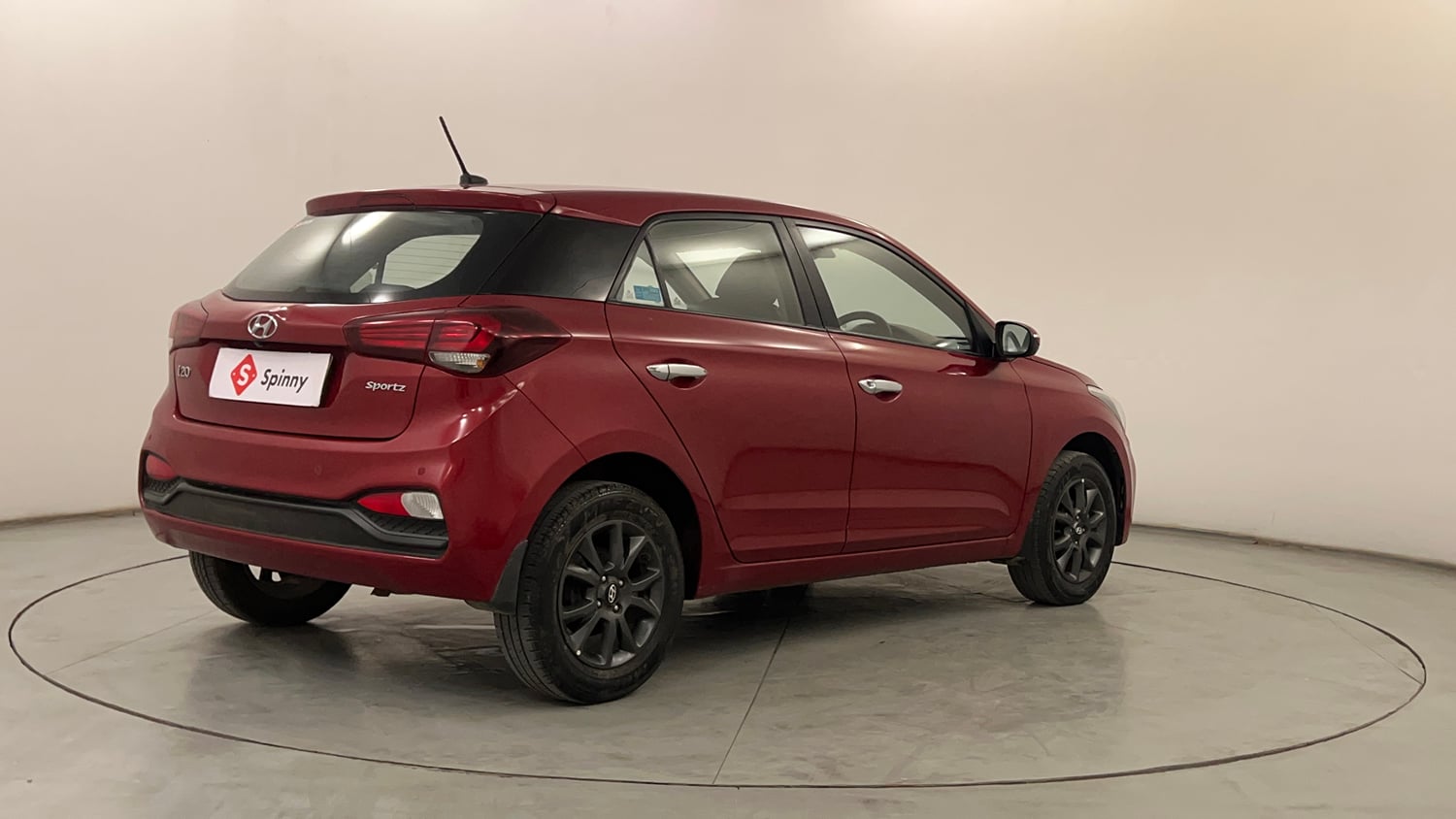 Used 2019 Hyundai Elite i20 Sportz Plus 1.2 Petrol Manual exterior RIGHT REAR CORNER VIEW