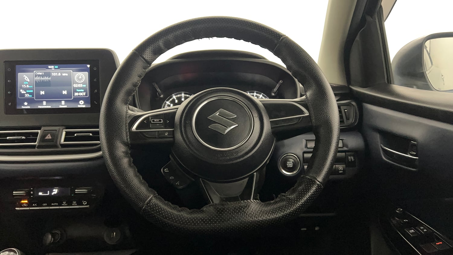 Used 2024 Maruti Suzuki Baleno Zeta MT Petrol Manual interior STEERING VIEW