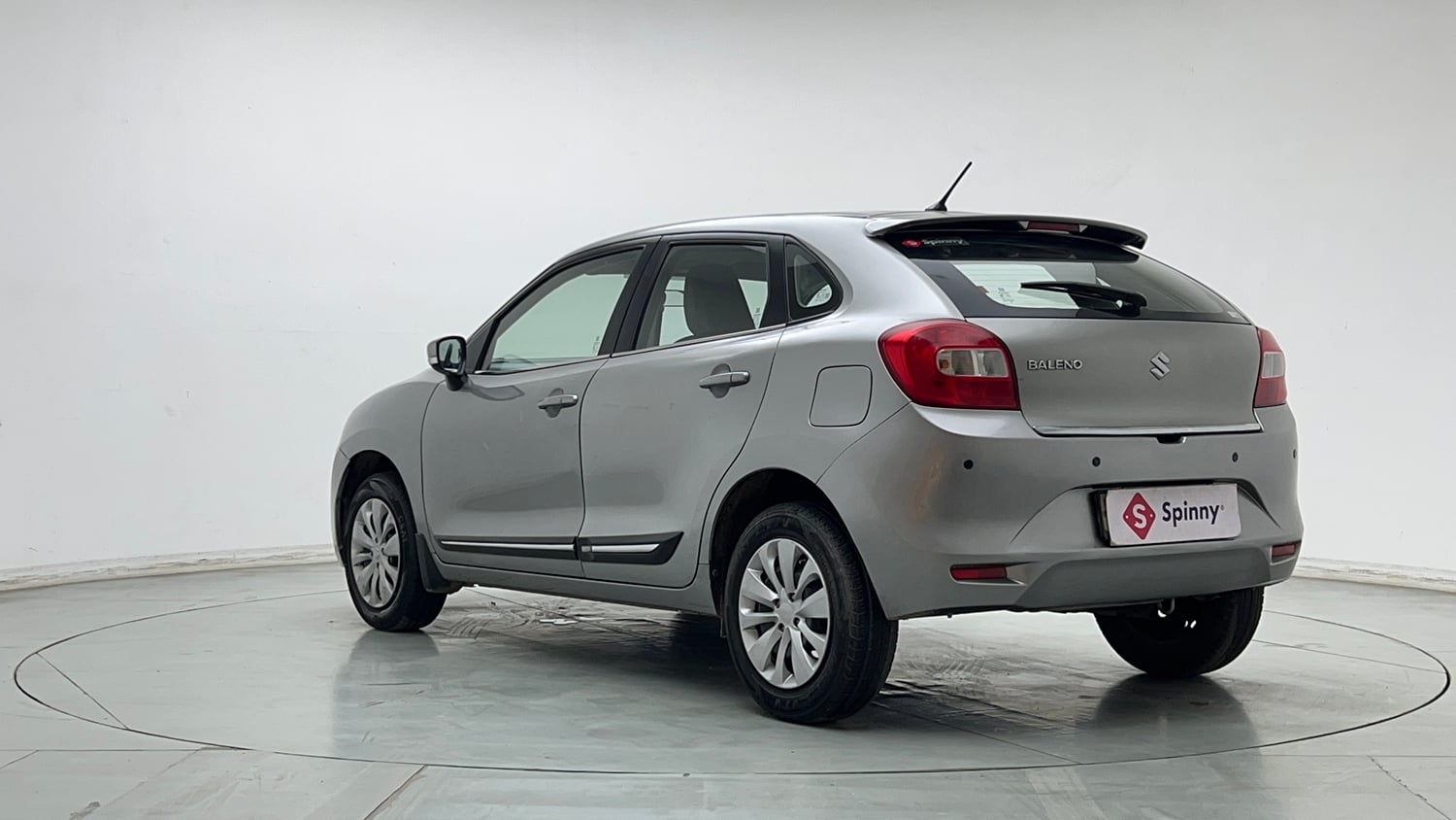 Used 2017 Maruti Suzuki Baleno Delta 1.2 Petrol Manual exterior LEFT REAR CORNER VIEW