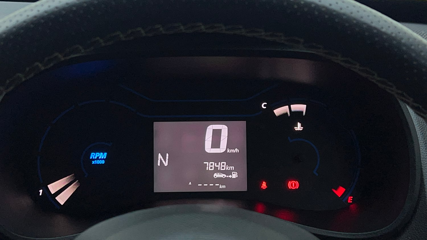 Used 2022 Renault Kwid CLIMBER AMT Petrol Automatic interior CLUSTERMETER VIEW