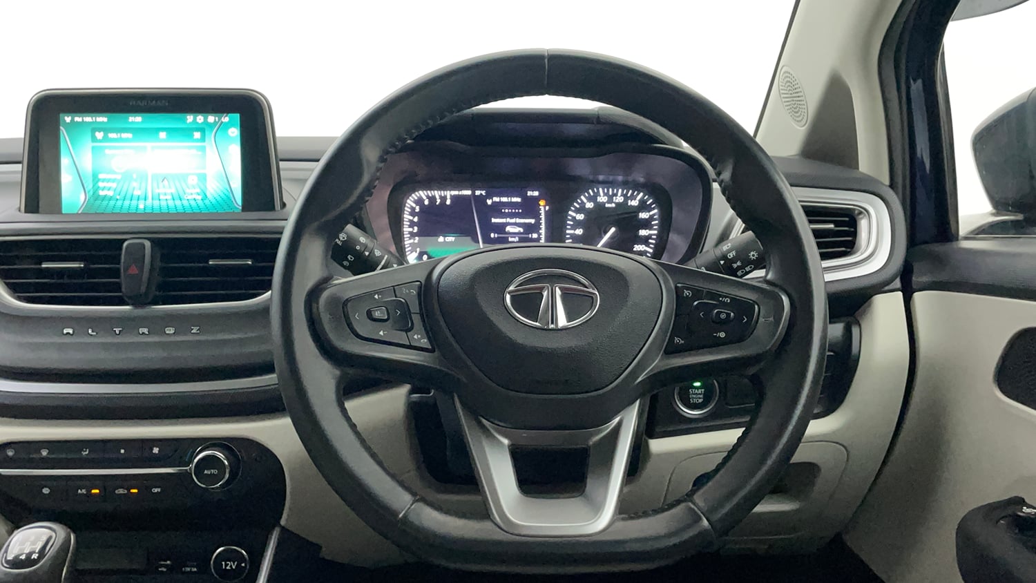 Used 2023 Tata Altroz XZ Plus (S) Petrol Manual interior STEERING VIEW