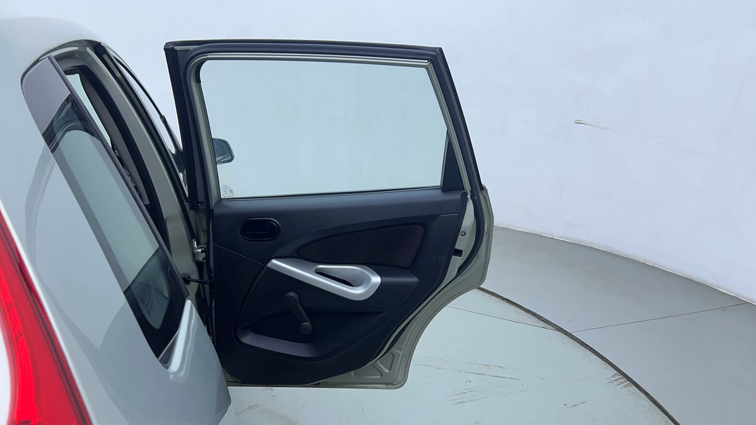 Used 2012 Ford Figo Duratec Petrol ZXI 1.2 Petrol Manual interior RIGHT REAR DOOR OPEN VIEW