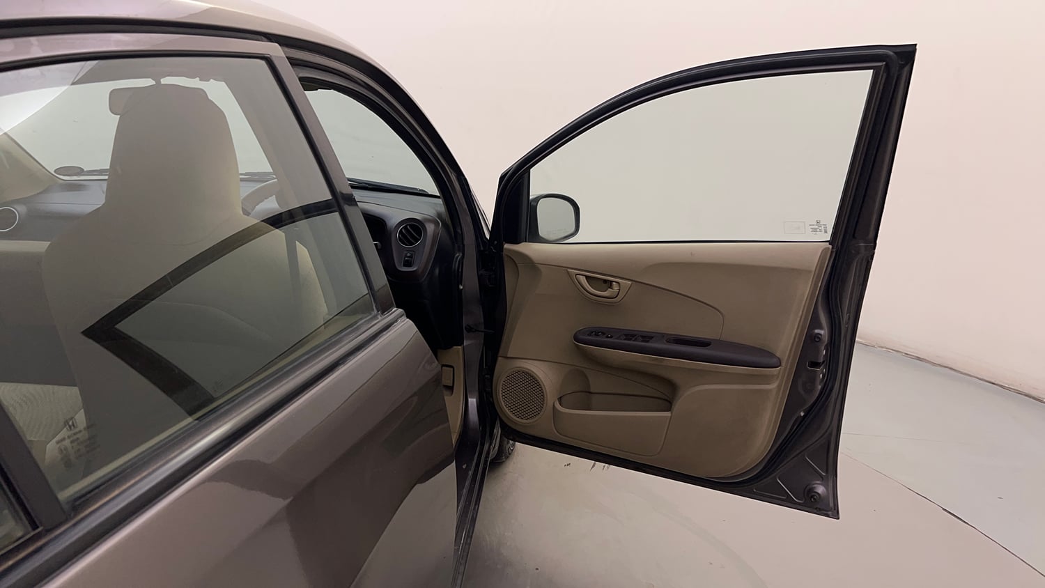Used 2013 Honda Amaze 1.5 S i-DTEC Diesel Manual interior RIGHT FRONT DOOR OPEN VIEW