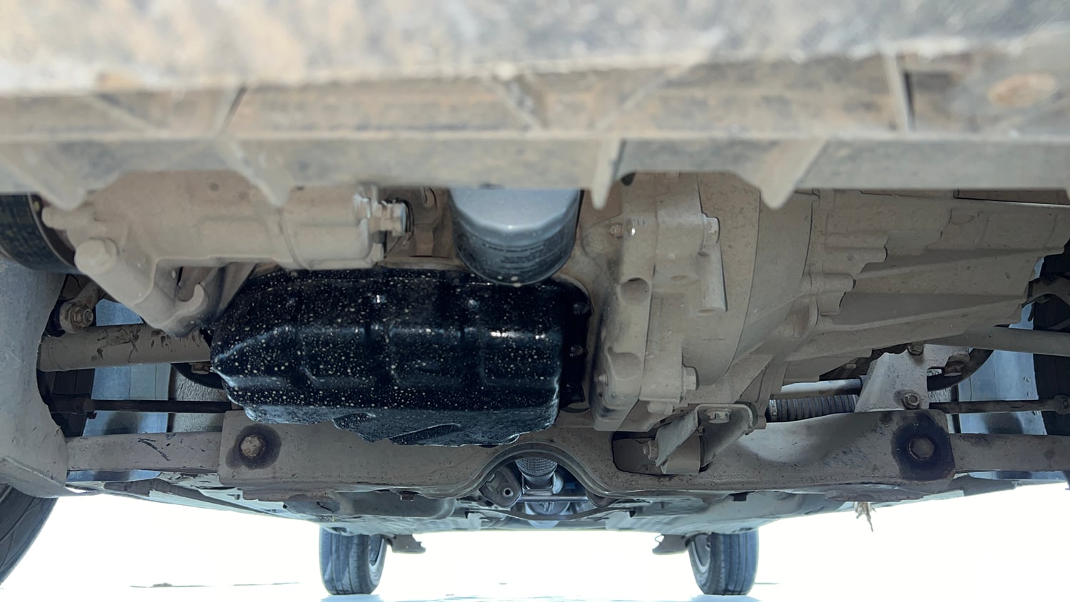 Used 2020 Volkswagen Ameo Trendline 1.0L (P) Petrol Manual extra FRONT LEFT UNDERBODY VIEW