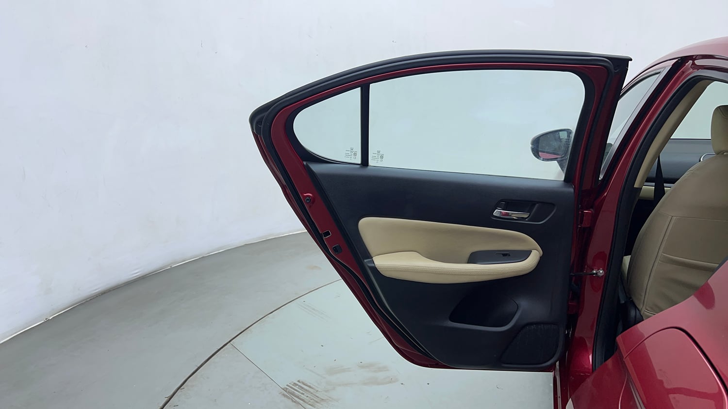 Used 2022 Honda City VX CVT Petrol Petrol Automatic interior LEFT REAR DOOR OPEN VIEW