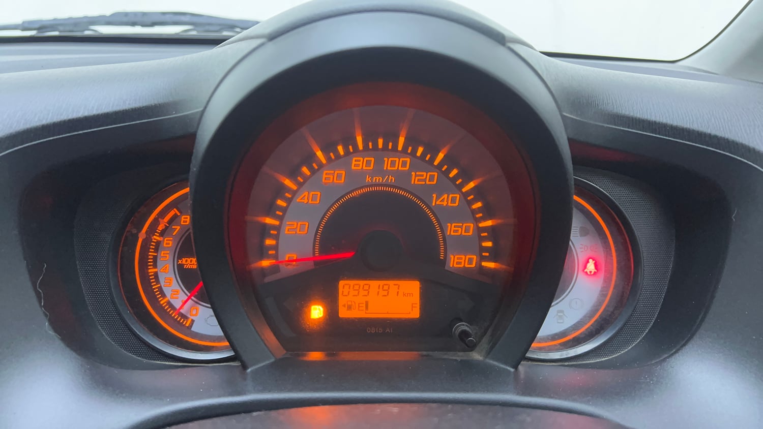 Used 2014 Honda Brio S MT Petrol Manual interior CLUSTERMETER VIEW