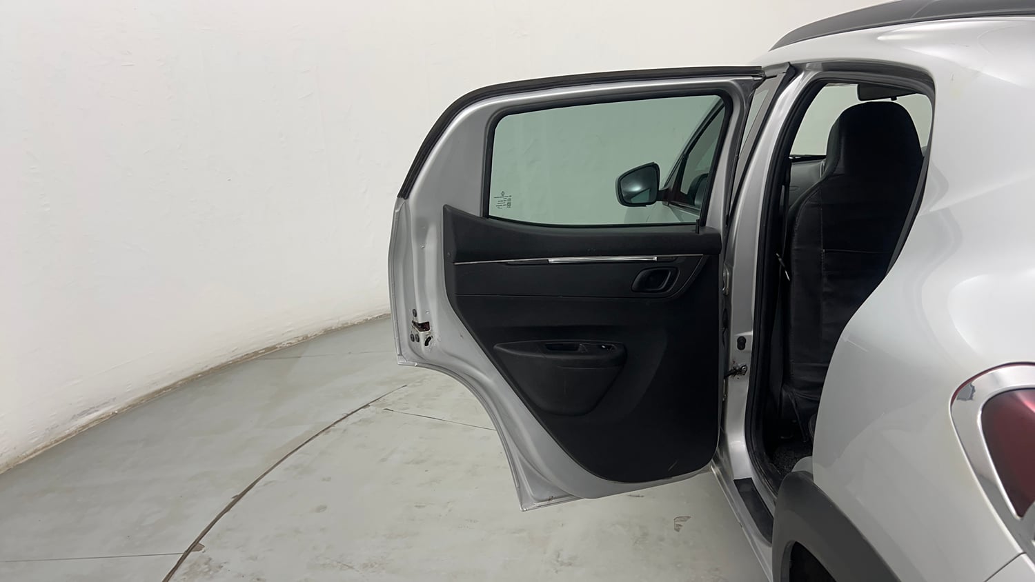 Used 2022 Renault Kwid RXT 1.0 (O) Petrol Manual interior LEFT REAR DOOR OPEN VIEW