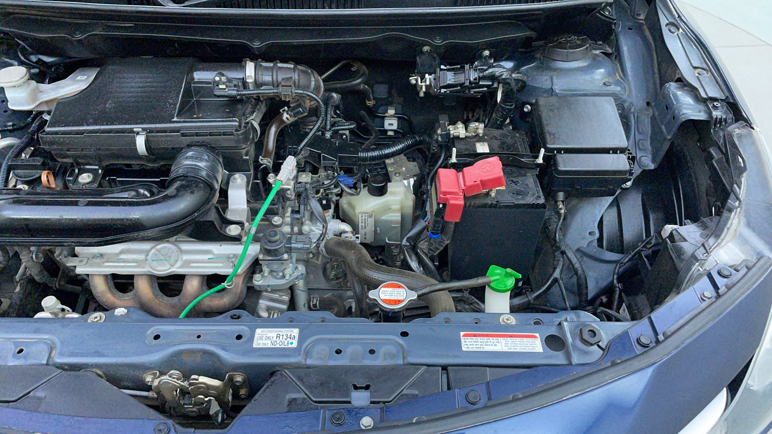 Used 2022 Maruti Suzuki Baleno Alpha AGS Petrol Automatic engine ENGINE LEFT SIDE VIEW