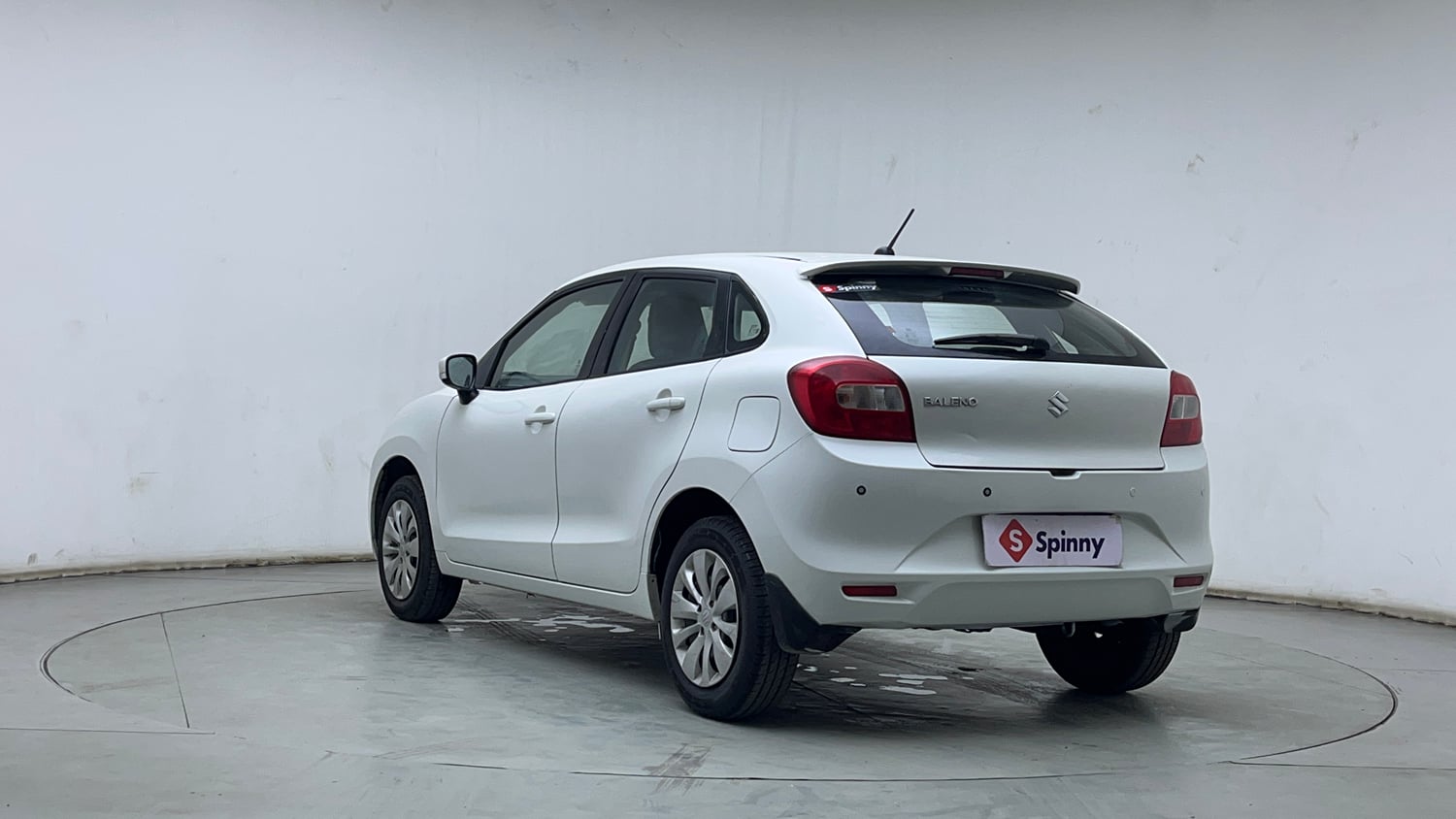 Used 2016 Maruti Suzuki Baleno Delta 1.2 Petrol Manual exterior LEFT REAR CORNER VIEW