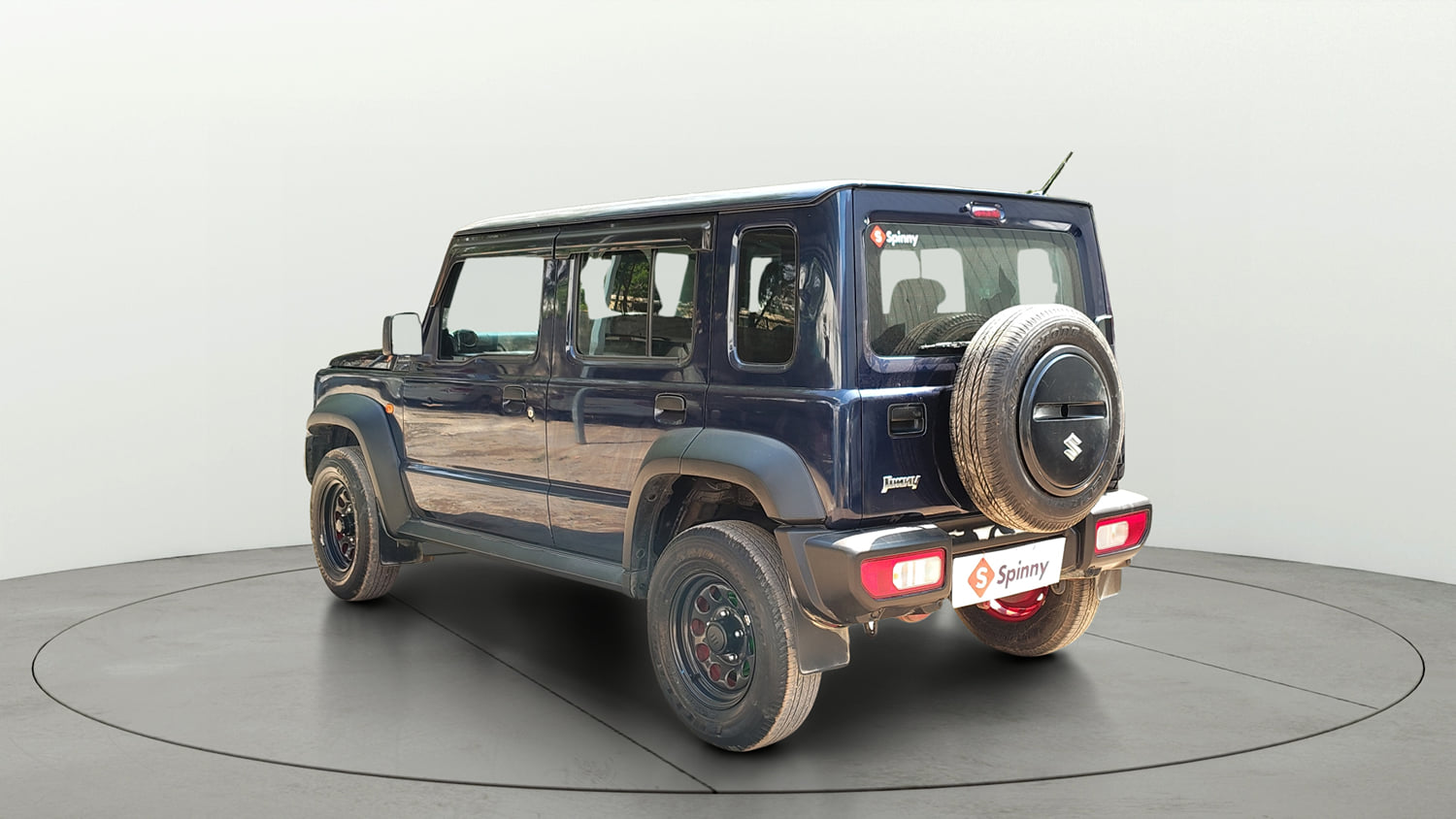 Used 2024 Maruti Suzuki Jimny Zeta MT Petrol Manual exterior LEFT REAR CORNER VIEW