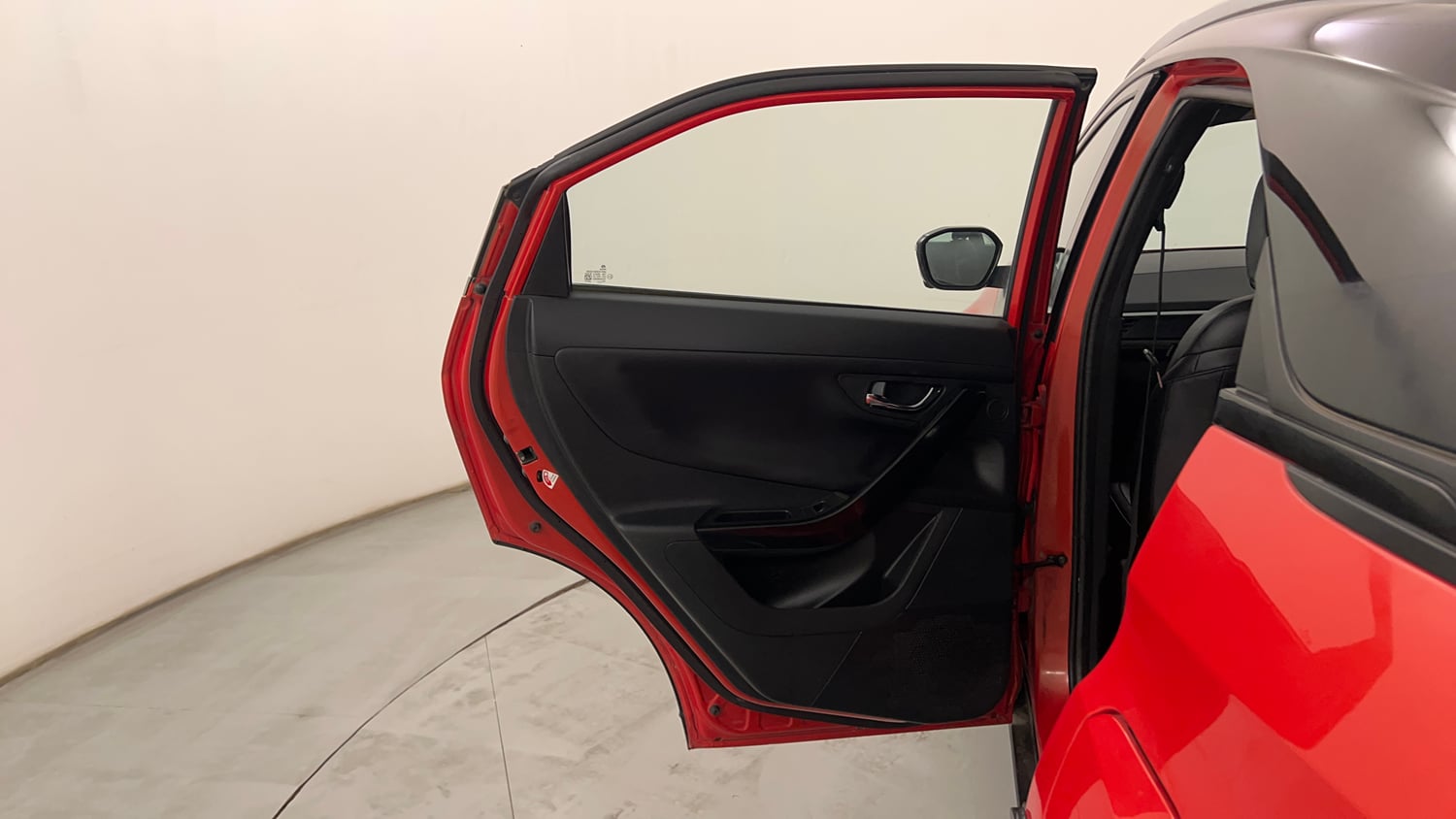 Used 2025 Tata Nexon Fearless Plus S 1.5 Revotorq Diesel 6MT DT Diesel Manual interior LEFT REAR DOOR OPEN VIEW