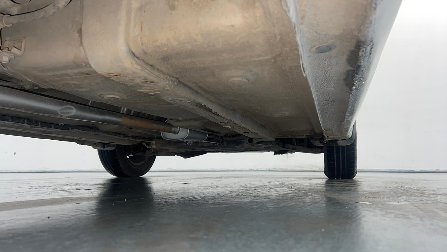 Used 2019 Hyundai Grand i10 Sportz 1.2 Kappa VTVT Petrol Manual extra REAR RIGHT UNDERBODY VIEW