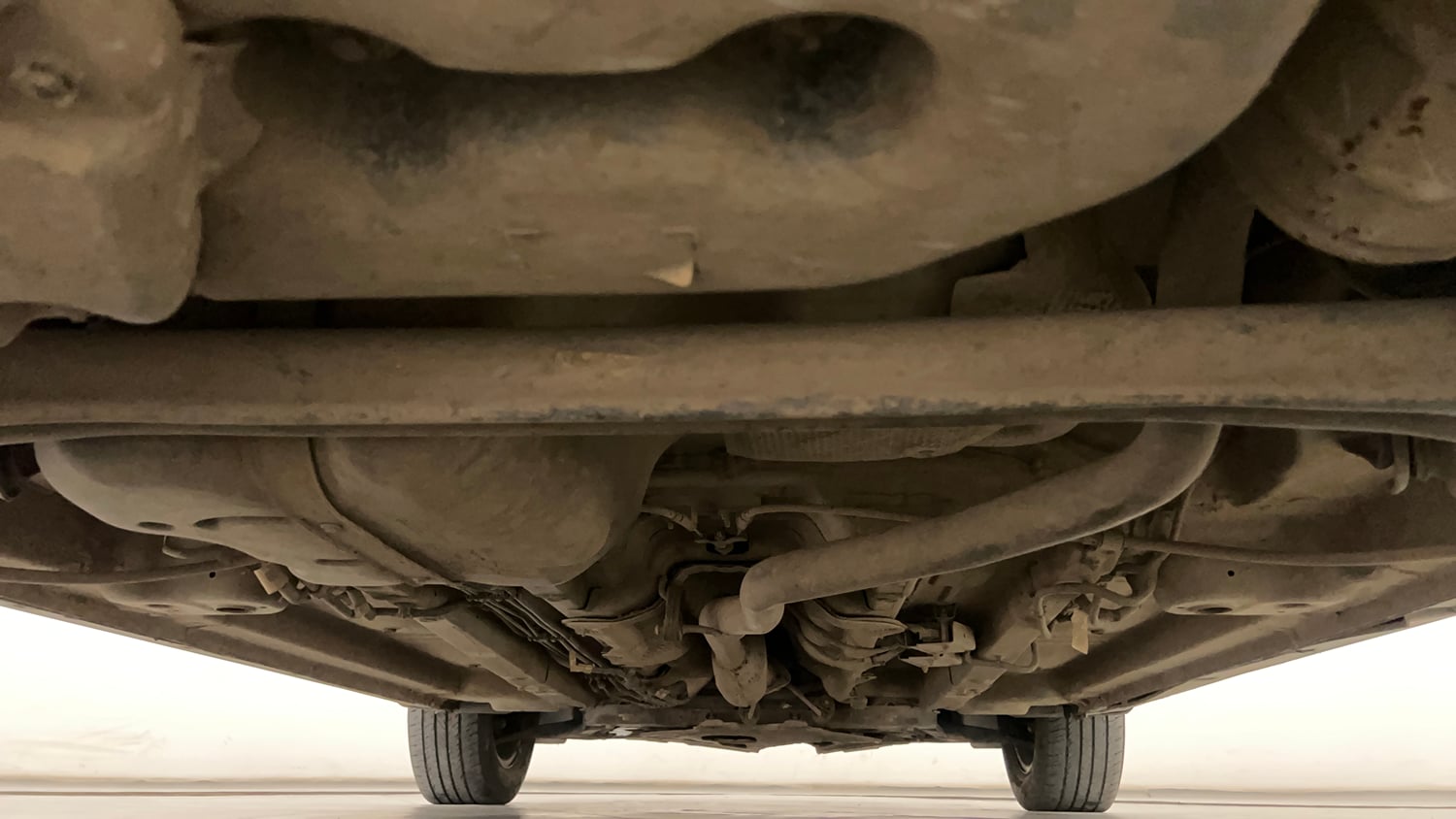 Used 2024 Mahindra XUV 3XO AX5 1.5 Diesel Diesel Manual extra REAR UNDERBODY VIEW (TAKEN FROM REAR)