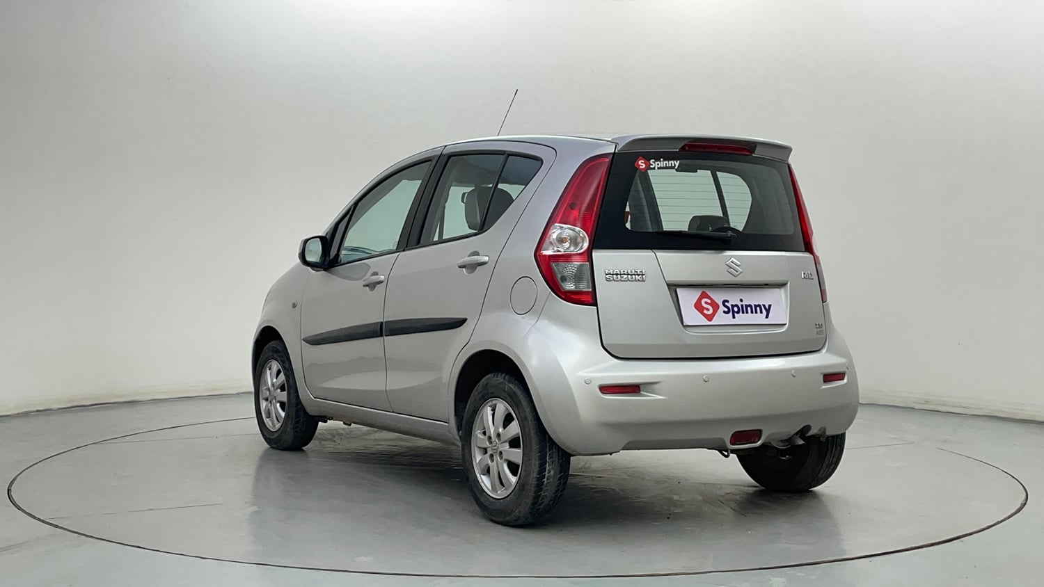Used 2015 Maruti Suzuki Ritz Zxi BS-IV Petrol Manual exterior LEFT REAR CORNER VIEW