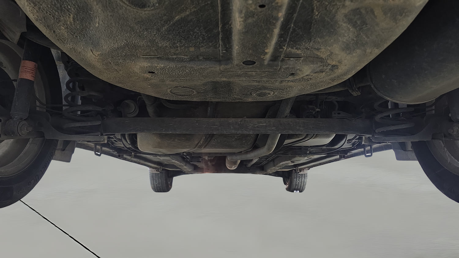 Used 2019 Maruti Suzuki Ciaz Delta Hybrid 1.5 Petrol Manual extra REAR UNDERBODY VIEW (TAKEN FROM REAR)