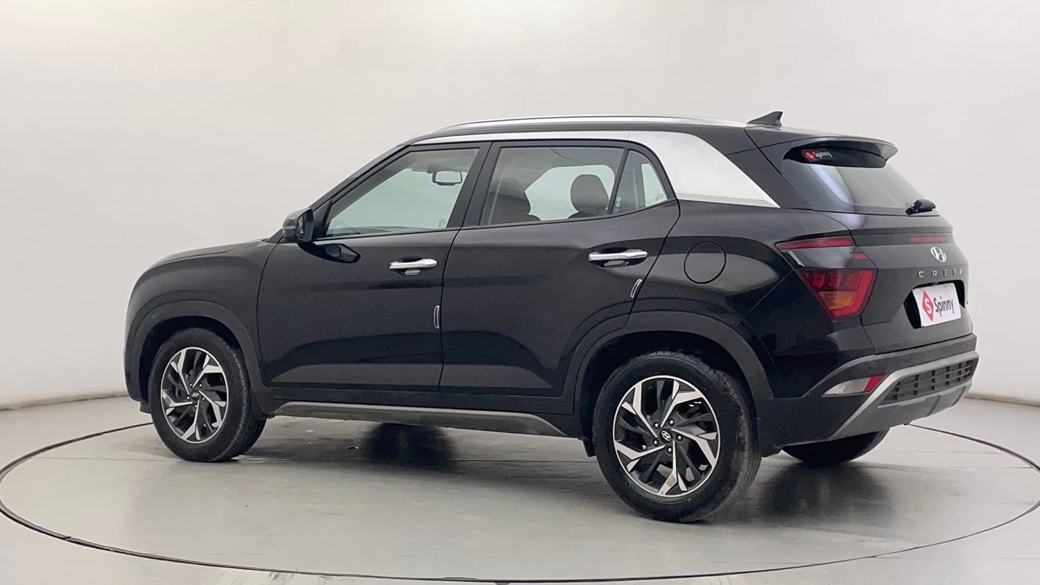 Used 2020 Hyundai Creta SX (O) 1.5 Petrol IVT Petrol Automatic exterior LEFT REAR CORNER VIEW
