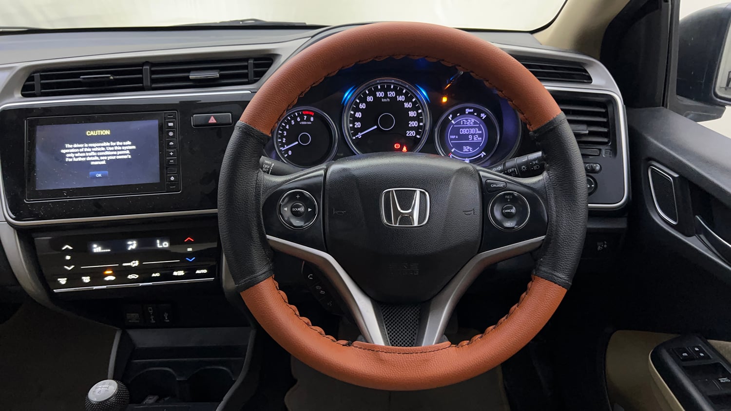 Used 2020 Honda City V Petrol Petrol Manual interior STEERING VIEW
