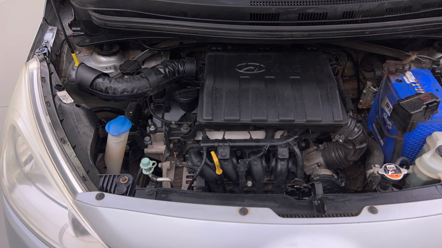 Used 2019 Hyundai Grand i10 Sportz 1.2 Kappa VTVT Petrol Manual engine ENGINE RIGHT SIDE VIEW