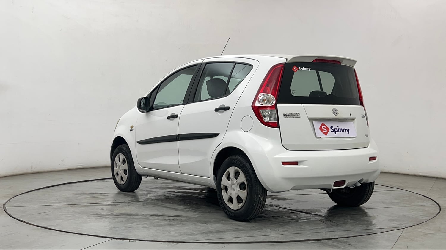 Used 2013 Maruti Suzuki Ritz Vxi BS-IV Petrol Manual exterior LEFT REAR CORNER VIEW